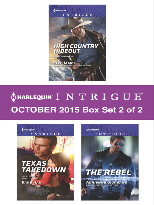 Cover image for Harlequin Intrigue October 2015, Box Set 2 of 2